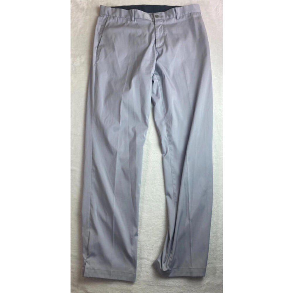 Nike Golf Standard Fit Dri Fit Pants Men's Size 34x34 Light Gray